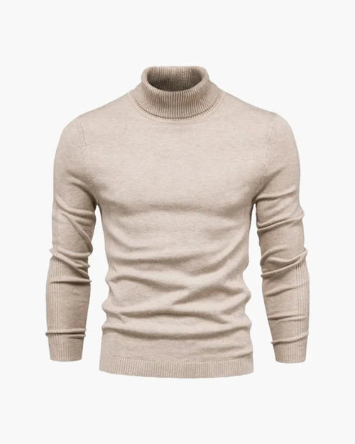 JANGSAN Rollkragenpullover aus Merinowolle
