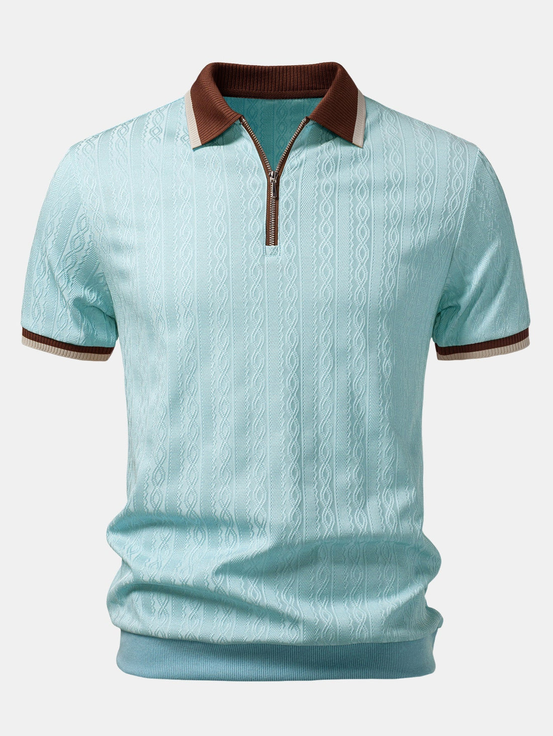 TAORMINA Polo in Maglia con Zip
