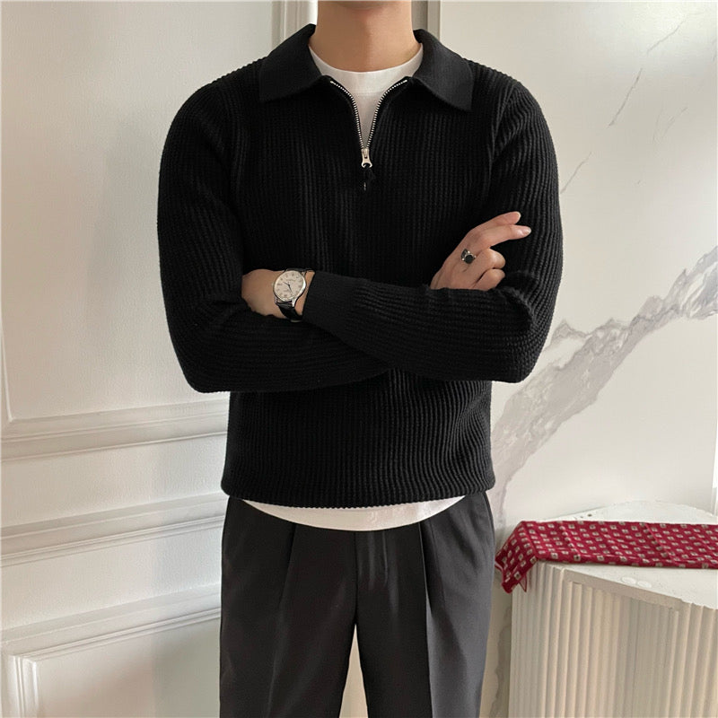 GONGJU Felpa con Zip