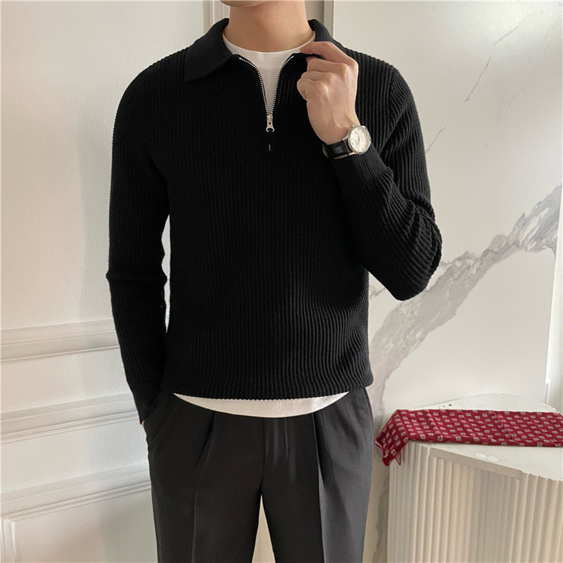 GONGJU Felpa con Zip