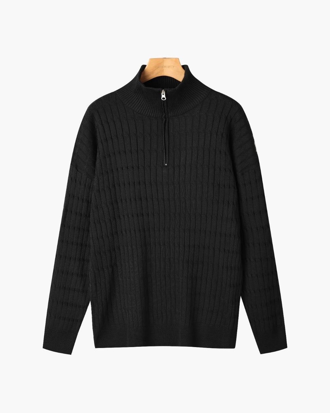 GWANGJU Maglione con Mezza Zip