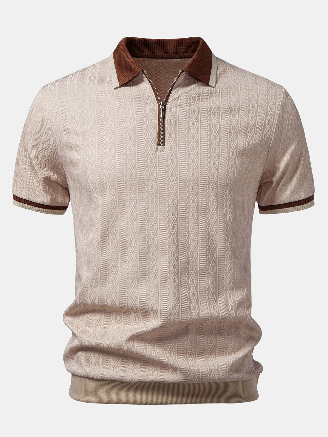 TAORMINA Polo in Maglia con Zip