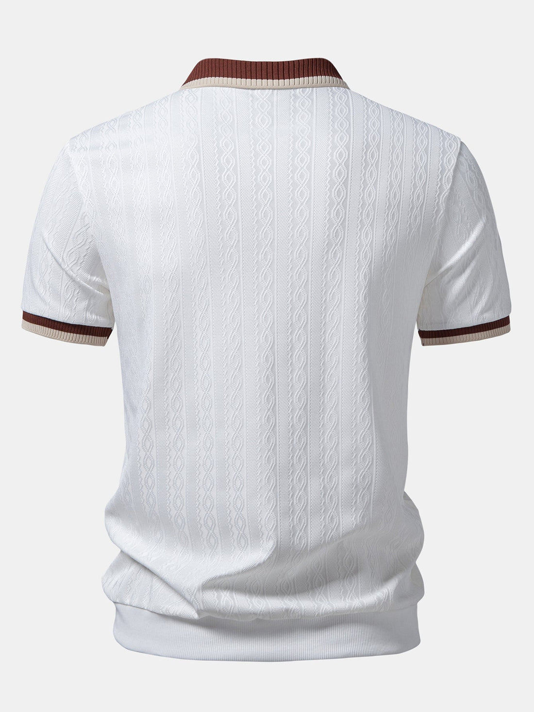 TAORMINA Polo in Maglia con Zip