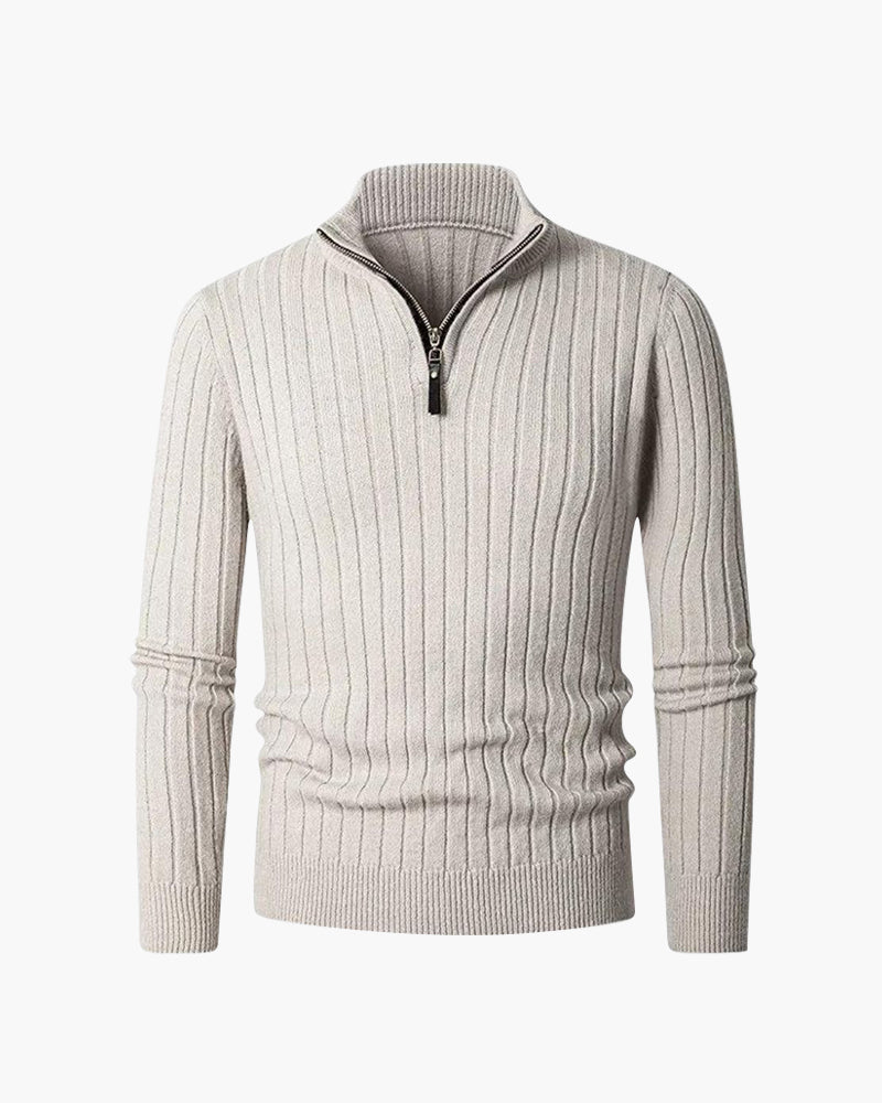 ZERMATT Pullover Collo Alto Mezza Zip