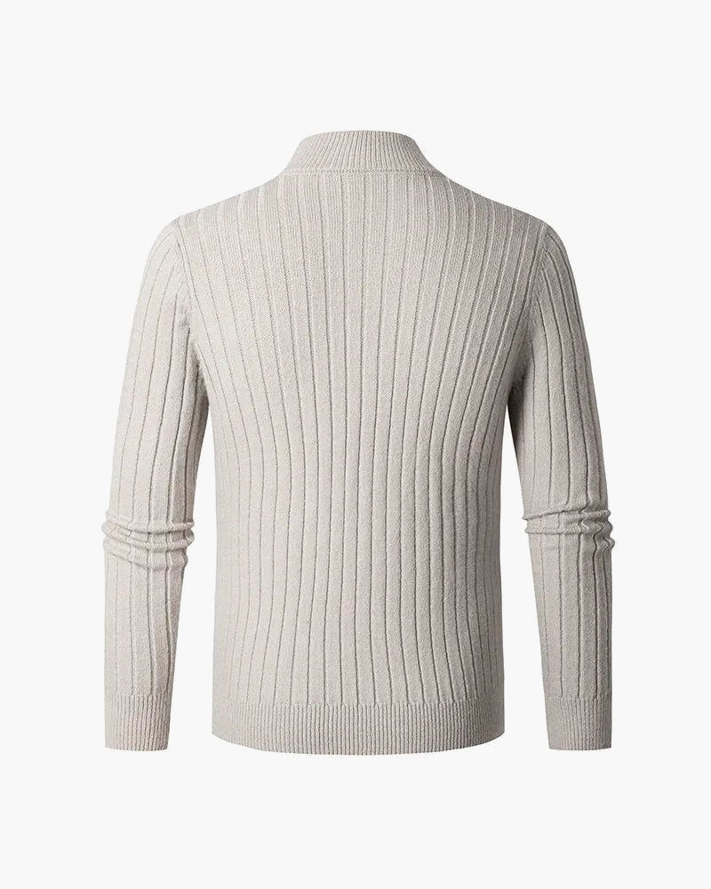 ZERMATT Pullover Collo Alto Mezza Zip