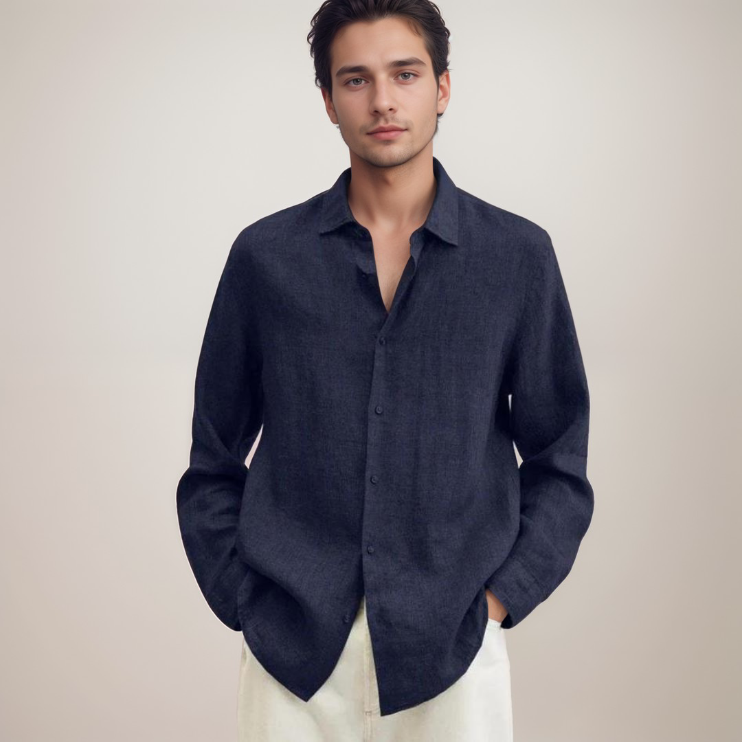 RIVIERA Camicia Estiva in Lino