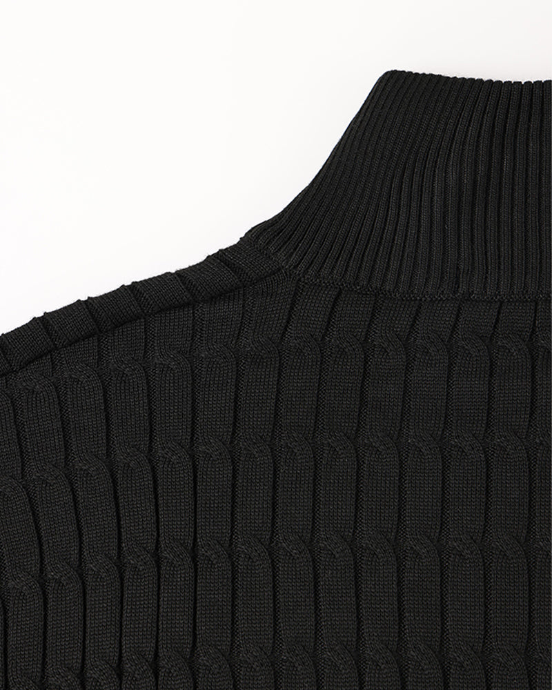 GWANGJU Maglione con Mezza Zip