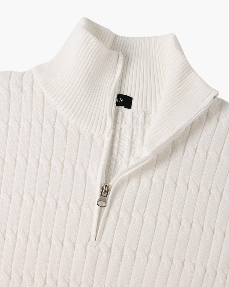 GWANGJU Maglione con Mezza Zip