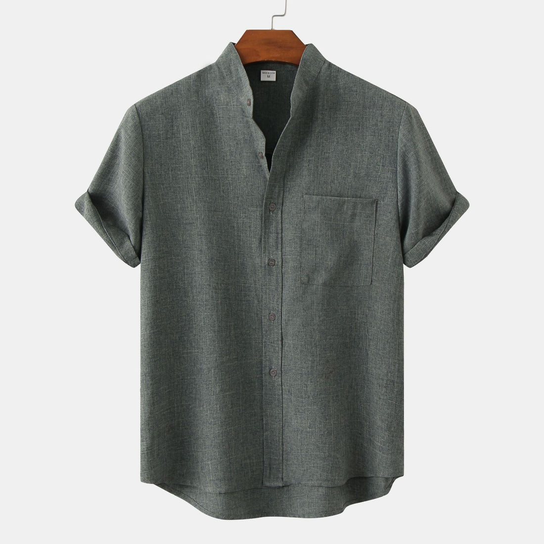 ÈZE Camicia in Lino Collo Coreana